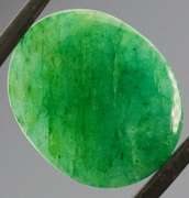 Huge natural 23.90ct Zambian Emerald cabochon