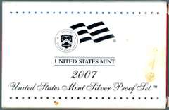 2007 14 Piece Silver US Proof Set in Original Packaging