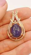 Tanzanite & Diamond Pendant