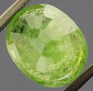 Substantial lime green 4.59ct Tsavorite Garnet