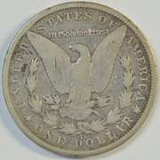 Key date 1890-CC Morgan Silver Dollar. Scarce