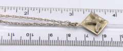 Group Lot of 2 Vintage 925 Sterling Silver Necklaces