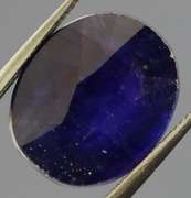Stunning 8.56ct ink blue Sapphire from Madagascar
