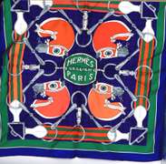 Hermes Pocket Square Scarf