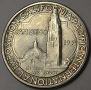1936-S San Diego Commemorative Half Dollar, BU.