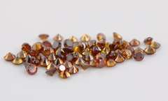 Rich 1ct parcel of Burgundy red diamonds