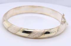 Vintage 925 Sterling Silver Bangle