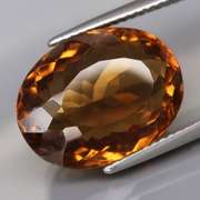 Rich 10.58ct top Madeira Citrine