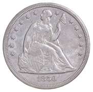 1859-S Seated Liberty Silver Dollar