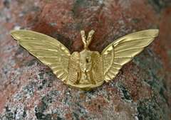 Wonderful 14K Egyptian Revival-Style Pendant