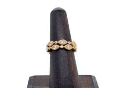 Lot of 4 Gold-Toned Rings