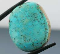 Huge! 47.5ct well marbled robbins egg blue Turquoise