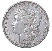 1897-O Morgan Silver Dollar