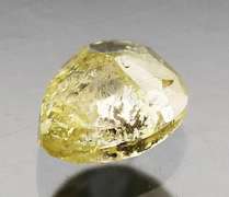Rare .25ct pear cut yellow Diamond