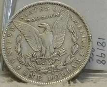 1891-O Morgan Dol circ.  harder date