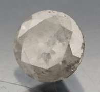 Elegant .77ct silver Diamond solitaire