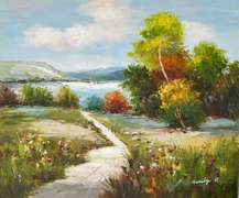 ONE OF A KIND BEAUTIFUL PAINTING ON CANVAS