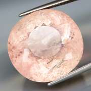 Huge! 37.85ct peach pink Morganite