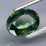 Awesome 1.06ct blue green Sapphire