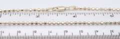 Lot of 2 Vintage 925 Sterling Silver Chains