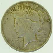 1923 $1 Silver Peace Dollar Coin