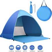 Pop Up Beach Tent For 1-3 Person Rated UPF