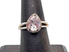 Lot (3) of Silver-Toned Gemstone Rings