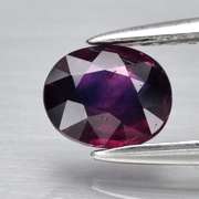 Super unique .79ct blue violet Sapphire