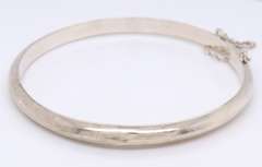 Vintage 925 Sterling Silver Bangle Bracelet