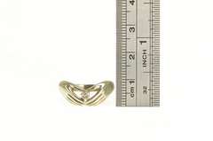 14K White Gold Diamond Hands Heart Claddagh Promise Ring