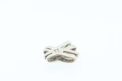 14k White Gold Pendant with Diamond Accents