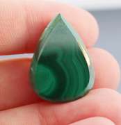 Gorgeous 32.98ct untreated Green Malachite
