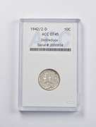 1942/2-D Mercury Dime DBL DIE Date