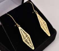 Darling Dangling Earrings in 14K Yellow Gold