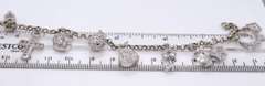 Vintage 925 Sterling Silver Charm Bracelet
