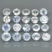 Exquisite 4.38ct 20 piece Ceylon Sapphire set -heated only!