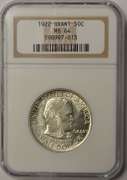 1922 Grant Commemorative Half Dollar NGC MS64