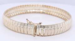 Vintage Italian Sterling Silver Fancy Bracelet