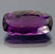 Magnificent 19.60ct VS clarity deep violet Amethyst