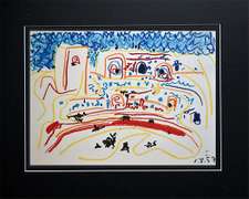 Pablo Picasso 'Toros y Toreros' Lithograph Circa 1961