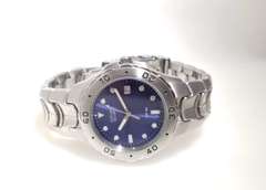 CITIZEN 3 hand and date 40mm men’s watch blue dial 100M water resistance