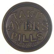 George Washington 3 Cents U.S. Encased Postage Ayers