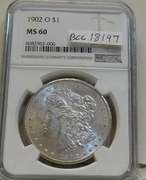 1902-O Morgan Dol NGC MS-60