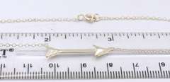 Group Lot of 5 Vintage 925 Sterling Silver Chains with Pendants