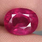 Vivid imperial red 4.40ct oval cut Ruby
