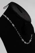 .925 Sterling Silver 3.2mm Paperclip Chain 16 Inches