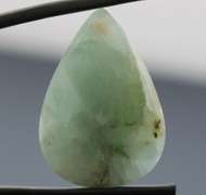 Large 24.5ct untreated Aquamarine cabochon