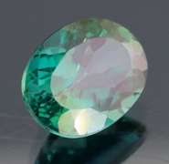 Glittering 7.21ct emerald green Mystic Topaz