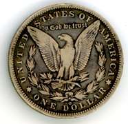 1887-O Morgan Silver Dollar