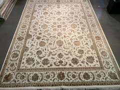 Exquisite Silk & Wool Rug 9x12